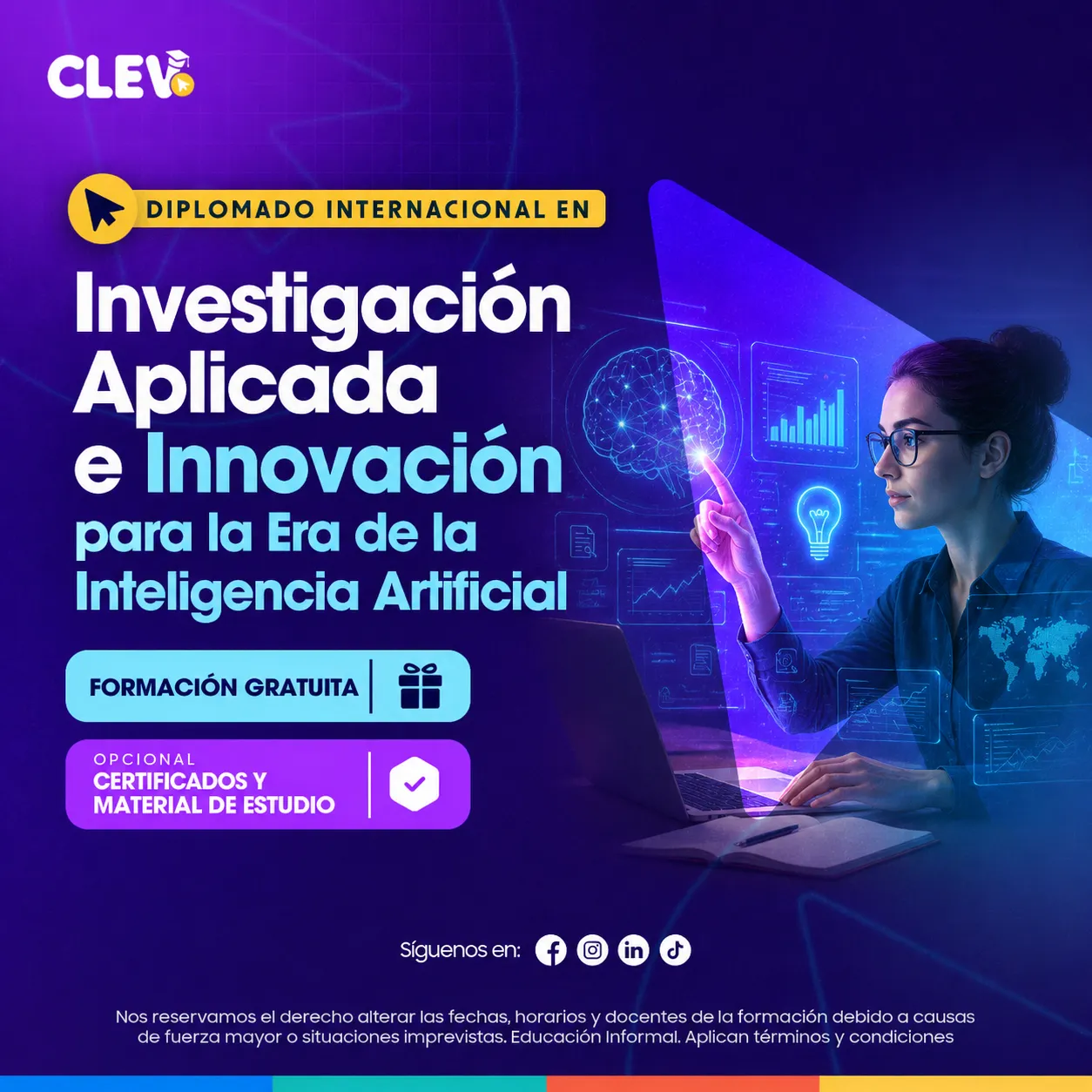  Diplomado en Investigación Aplicada e Innovación para la Era de la Inteligencia Artificial 